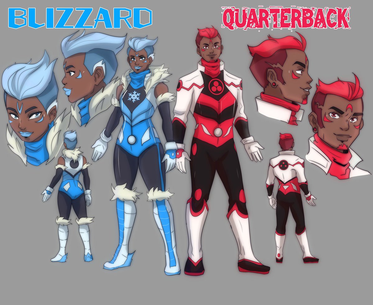 I redesign Trailblazer from the New Warriors, because I was bored